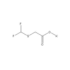 Difluoromethylthioacetic acid potassium salt